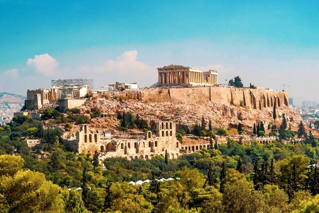 Αθήνα/ Κέντρο Δίπλα Στα Νοσοκομεία & Τα Αξιοθέατα Appartamento Esterno foto
